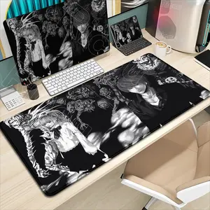 New Anime Mousepad Large Anime Mouse Pad XXL Oversized Gaming Keyboard Laptop Desk Mats PC Computer Accessories