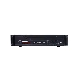 Gemini Sound XGA-3000 Professional Amplifier - 3000 Watts, Lightweight, Efficient Cooling Technology