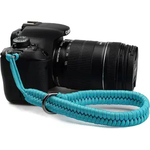 Camera Wrist Strap for Photographers - Paracord Rope Hand Strap Compatible for DSLR or Mirrorless Camera