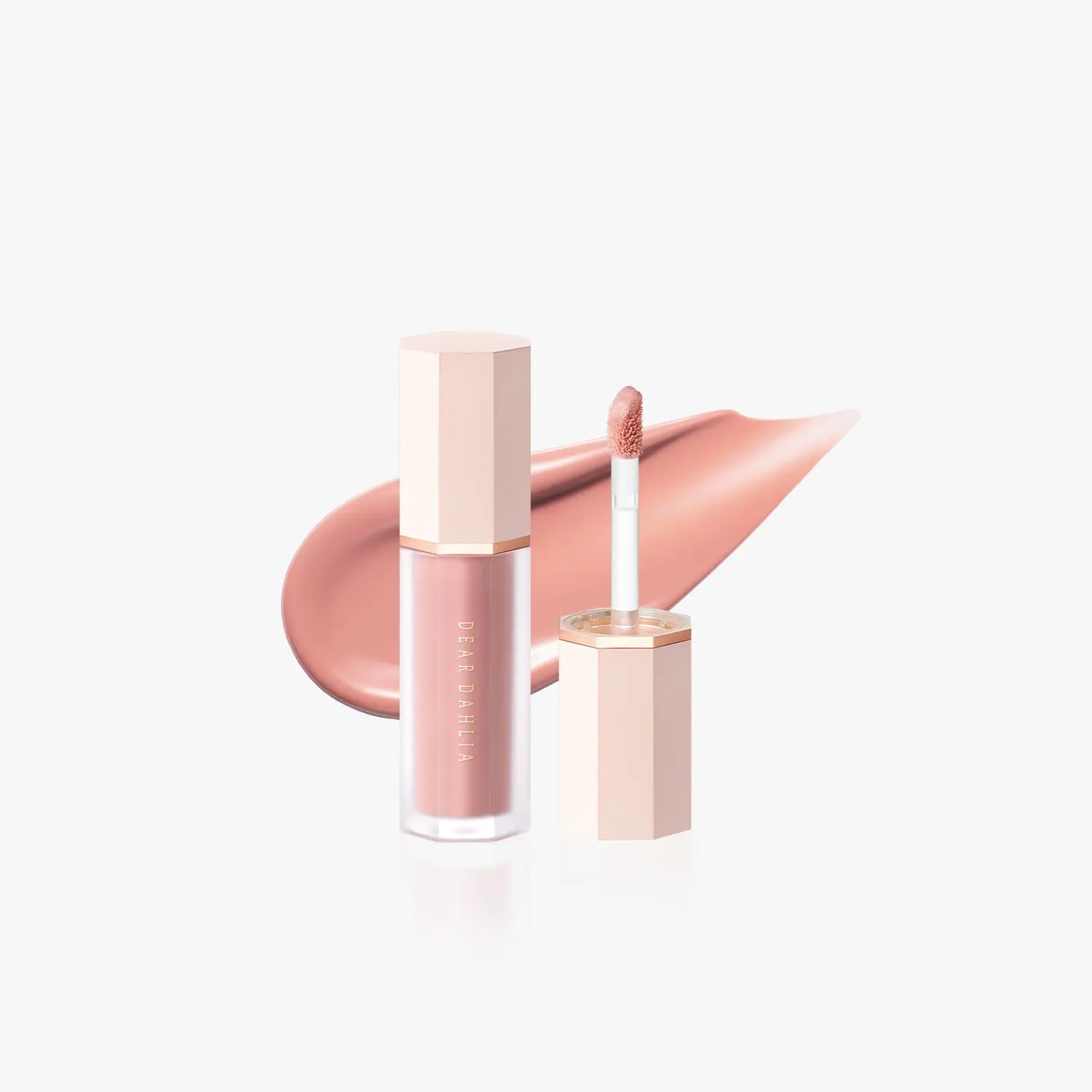 DEARDAHLIA Petal Drop Liquid Blush, Hydrating Water-Serum Cheek Cosmetics, Easy to Blend Beauty Products for a Radiant Glow, Long-Lasting, Mini Size 0.14 oz, Korean Makeup, Centella, Vegan, Single, Glycerin