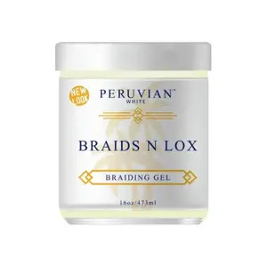 Peruvian White Braids N Lox Braiding Gel 16 oz