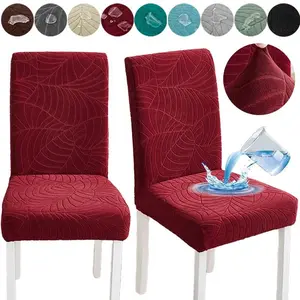 Elastic Dining Chair Covers Set of 1/2/4/6, High Back Seat Protectors for Restaurants Hotels Kitchens, Washable Parsons Chair Cushion, Dining Chair Slipcover, Stretch Chair Slipcover, waterproof chair cover, washable chair cover, pet friendly chair cover