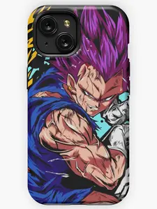 Majin VegetaTough Phone Case, Anime Drag0n Ball Cover for Phone, Durable Protection Phone 11 12 13 14 15 16 X Xs Promax Plus