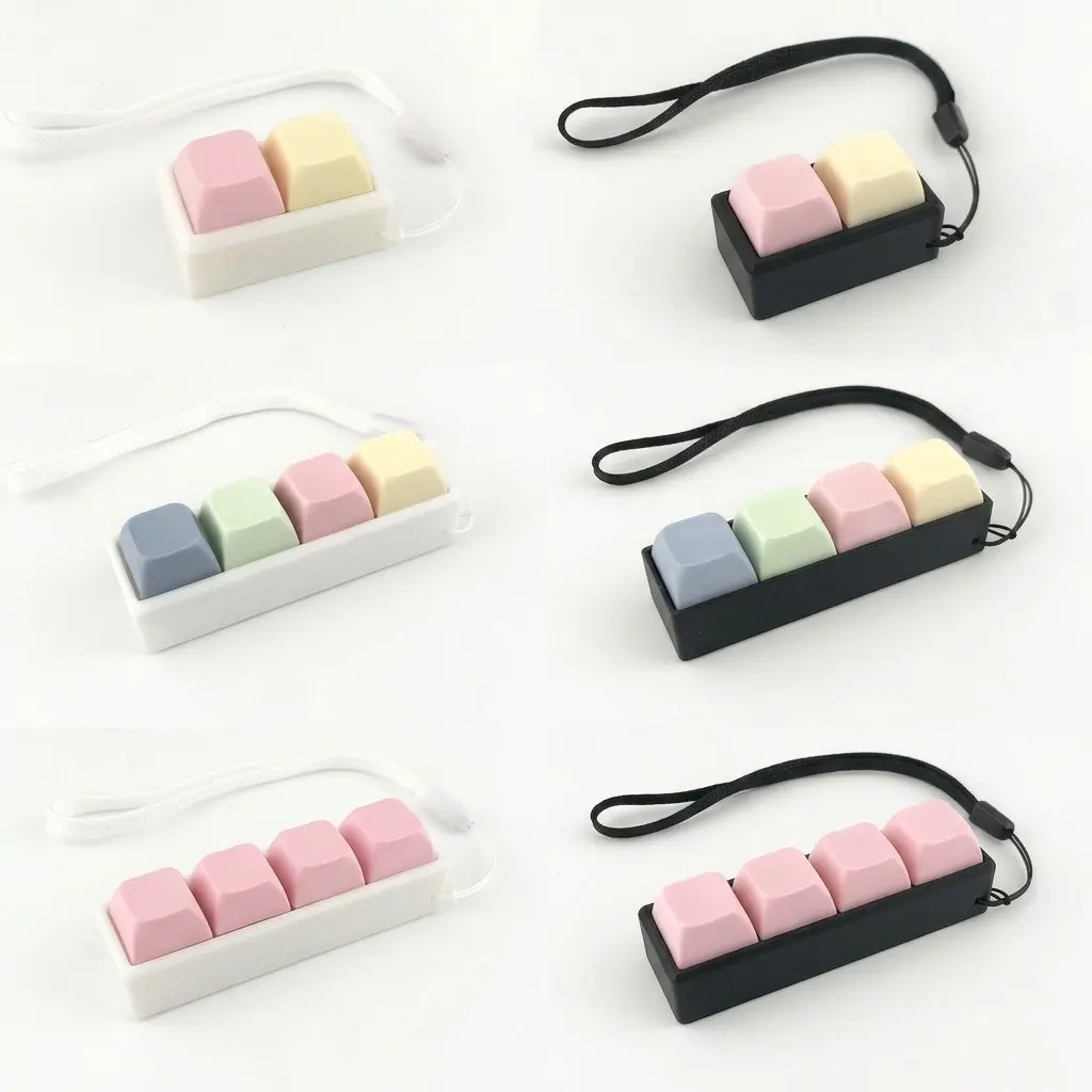 Keyboard Keycap Design Keychain, Creative Keyboard Keycap Keychain, Unique Backpack and Phone Accessory, Car Interior Decoration Accessories