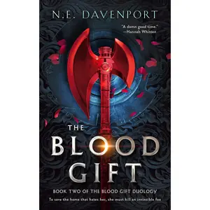 The Blood Gift by N.E. Davenport [Paperback Book]