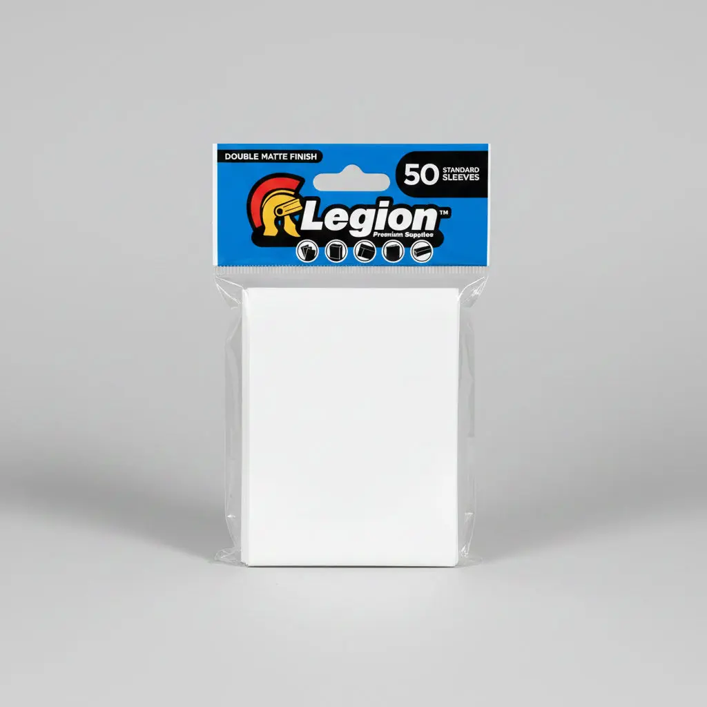 Double Matte White Sleeves