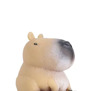 Kapibala Healing Hamster Relax Toy, Soft Bouncy Texture, Unique Design, Stress Relief, Decompression Squeeze, Perfect Gift, Model Xinghao, No Battery Needed