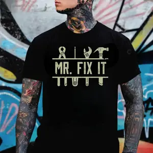 Mr Fix It Shirt – Funny Handyman, Mechanic Dad , Blue Collar Sweatshirt T-Shirt Sweatshirt Hoodie