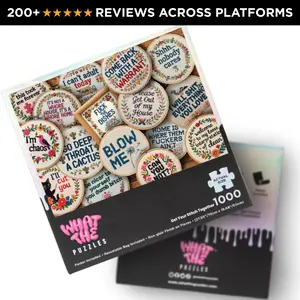 Get Your Stitch Together | 1,000 Piece Jigsaw Puzzle for Adults