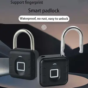 Smart Fingerprint Security Lock Storage Cabinet, Waterproof No Rust Keyless Digital Door Lock, Ip67, Suitable for Luggage, Cabinets, Office Doors, Trunk, Easy To Unlock