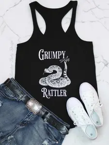 Grumpy Ass Rattler Graphic Tank