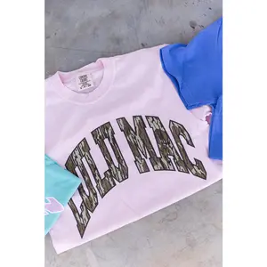 Lulu Mac Mossy Oak Bottomland Adult Blossom Comfort Colors Mossy Oak Tee