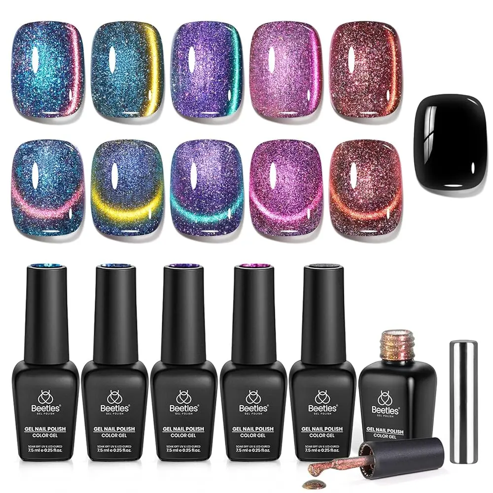 6 Colors Galaxy Glitter