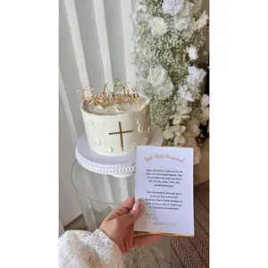 Acrylic Cake Toppers