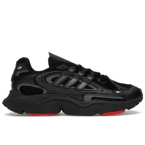 adidas Men's Ozmillen Core Black Grey Better Scarlet, from StockX