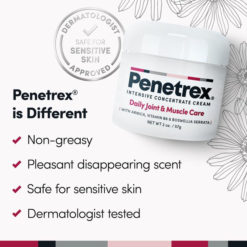 Penetrex Joint & Muscle Therapy, 2 Oz. Cream Daily Moisturizing Body Care Soothing Scent Body Care Daily Body Care Daily