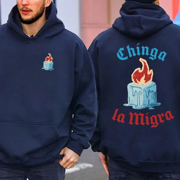 [2 sides] Chinga La Migra Shirt, Ice Melting Hoodie, Immigrant Protest Tee