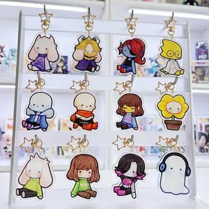 Undertale Doll Acrylic Keychain (Double Sided)