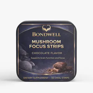 Mushroom Focus Strips = Instant Brain Power, vitamins