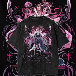 Bleach T-Shirt, Ichigo Kurosaki Oversized Tee, Snow Washed Anime Shirt, Soul Reaper Shirt, Anime Streetwear, Bleach Merch, Anime Graphic Tee