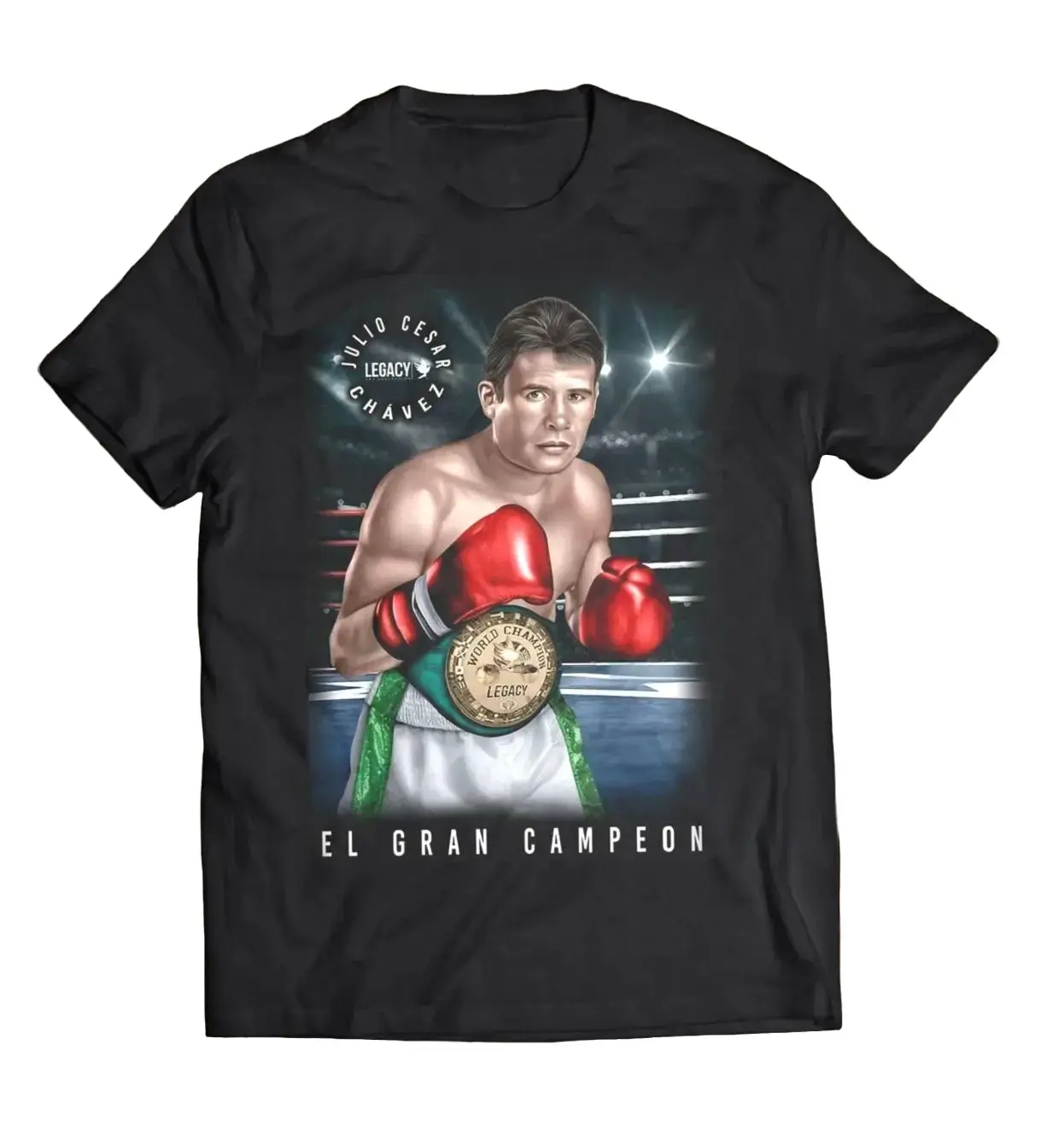 Chicano Oldies Shirts, Edition Julio Cesar Chavez T-Shirt, Rare Collectible 100% Cotton, Trendy Clothing Unisex T Shirt S-5XL Gift for Friends and Family Vintage Menswear, Casual Crewneck