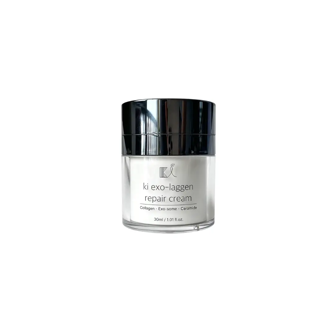 【live exclusive】KI Exo-Laggen Repair Cream – Soothing & Anti-Aging Duo with Ceramide NP, Exosomes & Collagen hydrate Skin Serum Essence Facial Beauty Serum