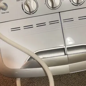 Product Review of Costway Washing Machine-Portable Mini Compact Twin Tub Washer, Control Knobs, Timer Control, Built-in Pump Drain, Durable Design, Compact Laundry Washer for RV, Apartments and Dorms from A**a