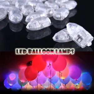 20-Pack Bullet Shape Balloon Lights, 9 Colors LED Decorative String Lights, Party Wedding Birthday Festival Christmas Decoration, Photo Props