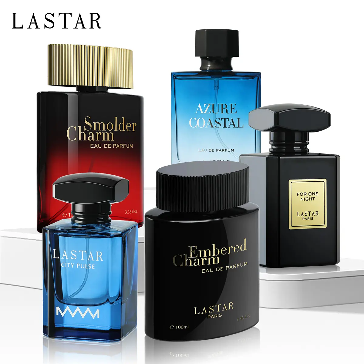 LASTAR Women's & Men's Perfume, 5 Fragrance Notes: Vanilla, Oriental, Chypre, Marine, Woody. Ideal for Holidays, Summer Gifts, and Father's Day presents.**