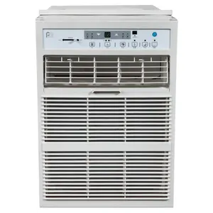 PerfectAire 4375119 10000 BTU Casement Slider Window Air Conditioner, Energy-Efficient Aircon for Window AC Units Installation, Remote Control
