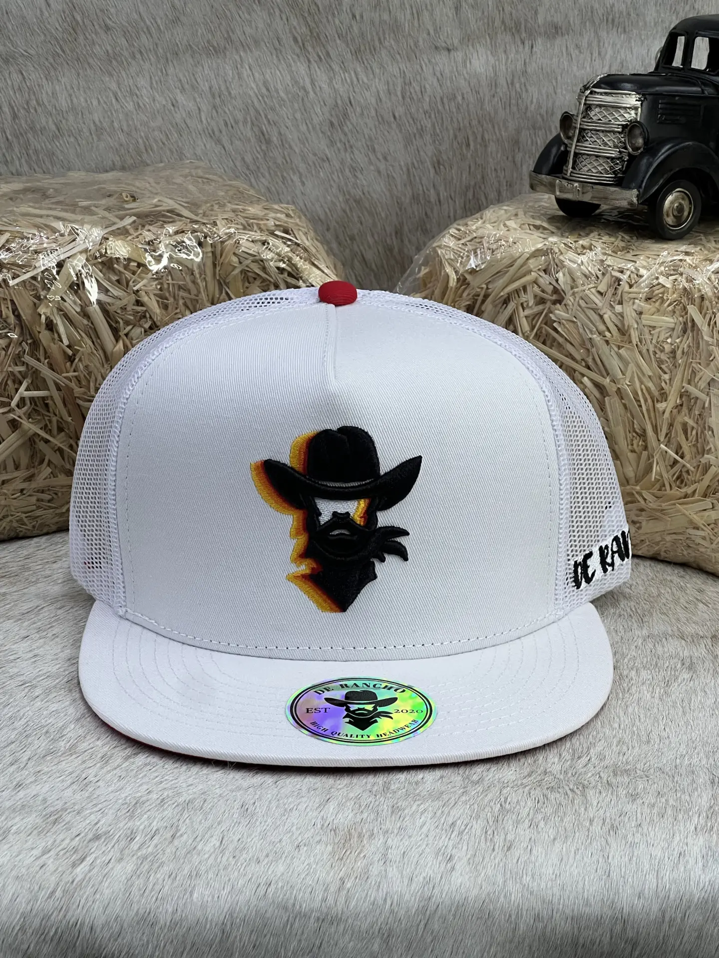 De Rancho Hat White