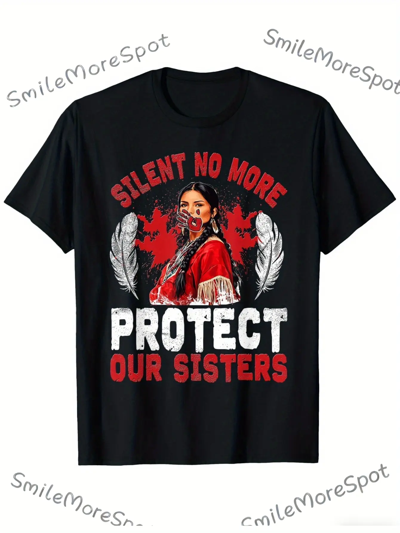 MMIW Awareness Indigenous Women'S And Men'S Stolen Sisters Local Art T-Shirt