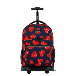 Sunrise Rolling Backpack (18 Inch) in Love Spangle - Final Sale