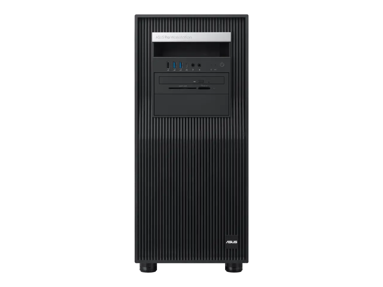 ASUS ExpertCenter Pro ET900A X9-B-2000 Performance AI workstation supports AMD RYZEN Threadripper PRO 7000, DDR5 ECC, 2x 10GbE, up to 4 NVIDIA Quadro RTX GPU, 4x M.2, USB 40Gbps Type-C, 2000W PSU