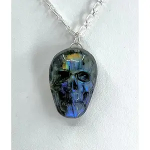 Large Labradorite Skull