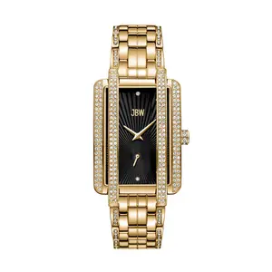 JBW Women's Mink Automatic 18K Gold Plated Diamond Watch