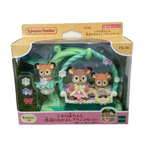 Sylvanian Families Deer Babies Floral Swing Set FS-56 Calico Critters