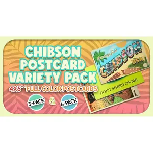 Chibson Postcard Variety Pack (3 & 6 Packs)