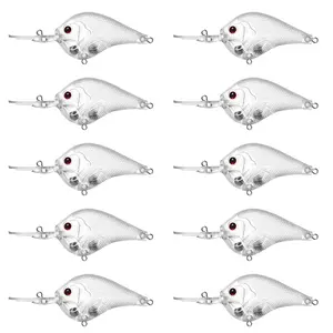 Blank Hard Lures Kit Unpainted Fishing Baits Sets Crankbait Wobblers Freshwater Fish Lure Wobblers Minnow Lure Bodies crankbait fishing crankbait