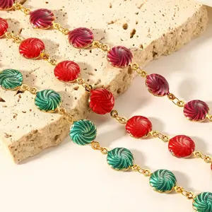 Pulsera de Peonza de Acero de Titanio Colorido.