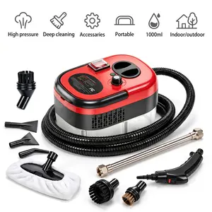 2500W Portable Steamer High-Temperature Multi-Purpose Steamer for Home for Tile Grease Dirt Grout Car Detailing
