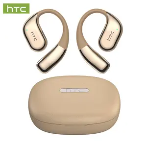 HTC NE39 Bluetooth 6.0 Translator Headset - OWS Open-Ear Design, IPX5 Waterproof, Built-in Mic for Clear Voice Calls, Great Sound & Comfortable Wear - Essential for Remote Work, Office Meetings, Online Collaboration (3-Month Warranty)