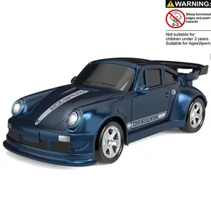 1/64 Mini RC Drift Car, 4wd High-Speed Remote Control Racing Car, LED Lights, Adjustable Speed Pocket Car, Birthday Gift, Boy Toy, Toy, Remote Controlled Car