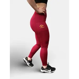 Empowered Leggings Red