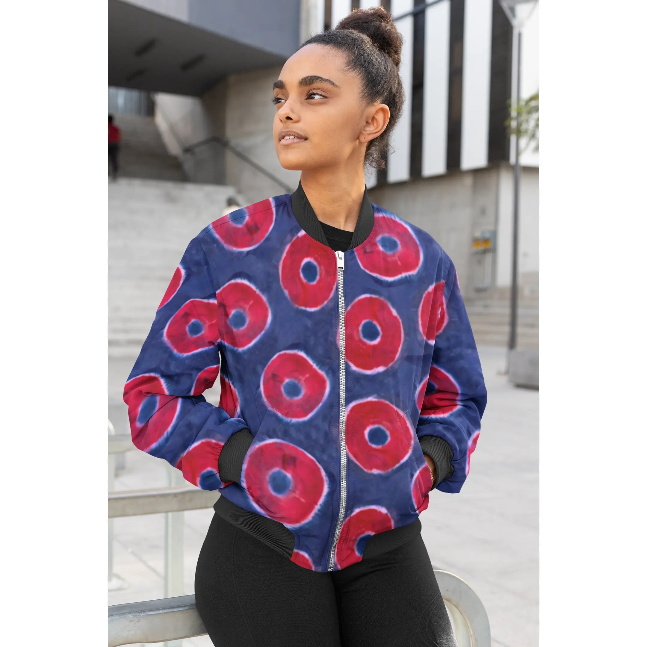 Phish Donut Bomber Women's Jacket