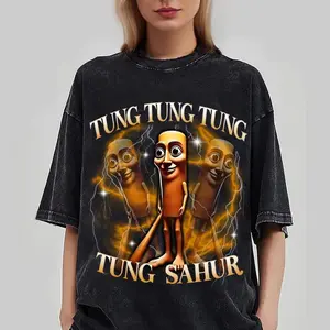 Tung Tung Tung Sahur Funny Baseball Bat Meme T-shirt,  Dank Memes Tshirt, Cringe Tee, italian Brainrot, Oddly Specific Tees
