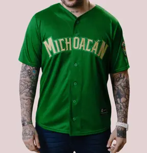 MICHOACAN BASEBALL JERSEY - GREEN