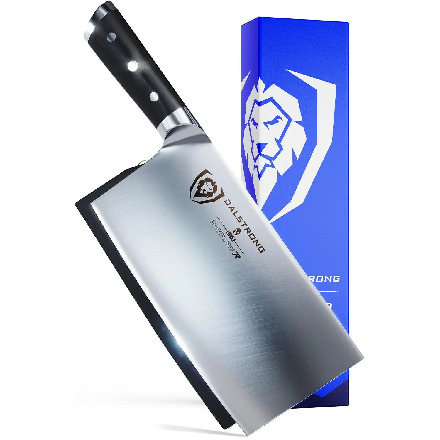 Chinese Cleaver Knife 9" | Gladiator Series | NSF Certified | Dalstrong ©