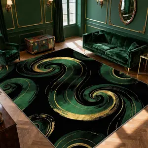 Soft and comfortable printed carpet, Abstract area rugs, geometric pattern rug, home decorative carpet, large living room carpet, entrance mat, coffee table mat, bedroom carpet, bedside rug, suitable for various scenarios such as shopping malls, cafes