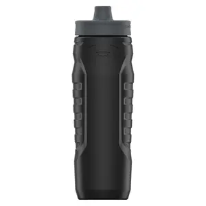 Under Armour Squeeze Water Bottles, 32 oz Water Bottles, Sideline Sports Water Bottle with Quick-Shot Lid, Quick & Easy Hydration, Gym Water Bottles, Squeeze Bottle, 1 32oz Bottle
